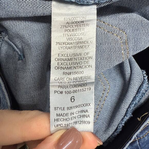 Democracy Women's Boot Cut Jeans - Medium Blue - Picture 4 of 12